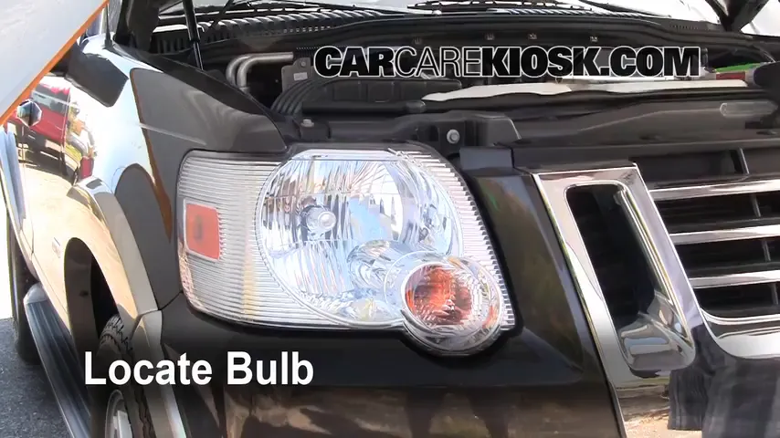 2006 Ford Explorer Eddie Bauer 4.0L V6 Lights Headlight (replace bulb)